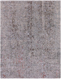 Modern Hand Knotted Wool & Silk Rug - 8' 1" X 10' 4" - Golden Nile