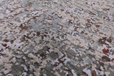 Modern Hand Knotted Wool & Silk Rug - 8' 1" X 10' 4" - Golden Nile
