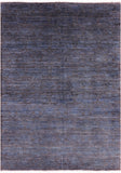 Modern Hand Knotted Wool Rug - 6' 3" X 8' 9" - Golden Nile
