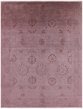 Full Pile Overdyed Handmade Wool Rug - 9' 0" X 11' 9" - Golden Nile