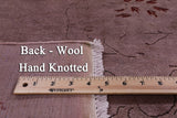 Full Pile Overdyed Handmade Wool Rug - 9' 0" X 11' 9" - Golden Nile