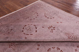 Full Pile Overdyed Handmade Wool Rug - 9' 0" X 11' 9" - Golden Nile