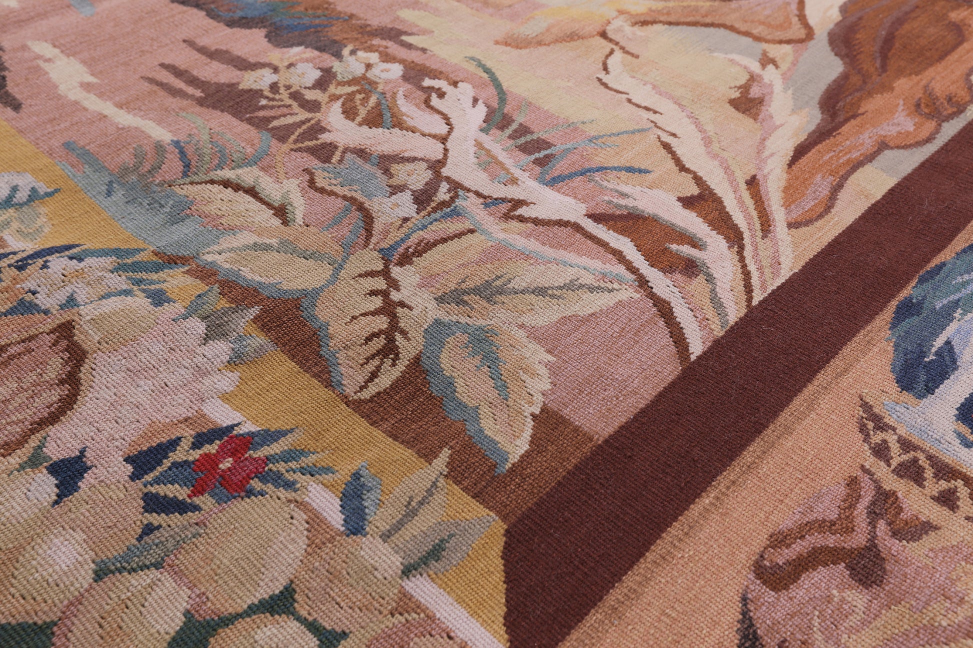 Fine Roman Scenery Tapestry Handmade Rug - 5' 6" X 8'0" - Golden Nile