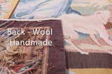 Fine Roman Scenery Tapestry Handmade Rug - 5' 6" X 8'0" - Golden Nile