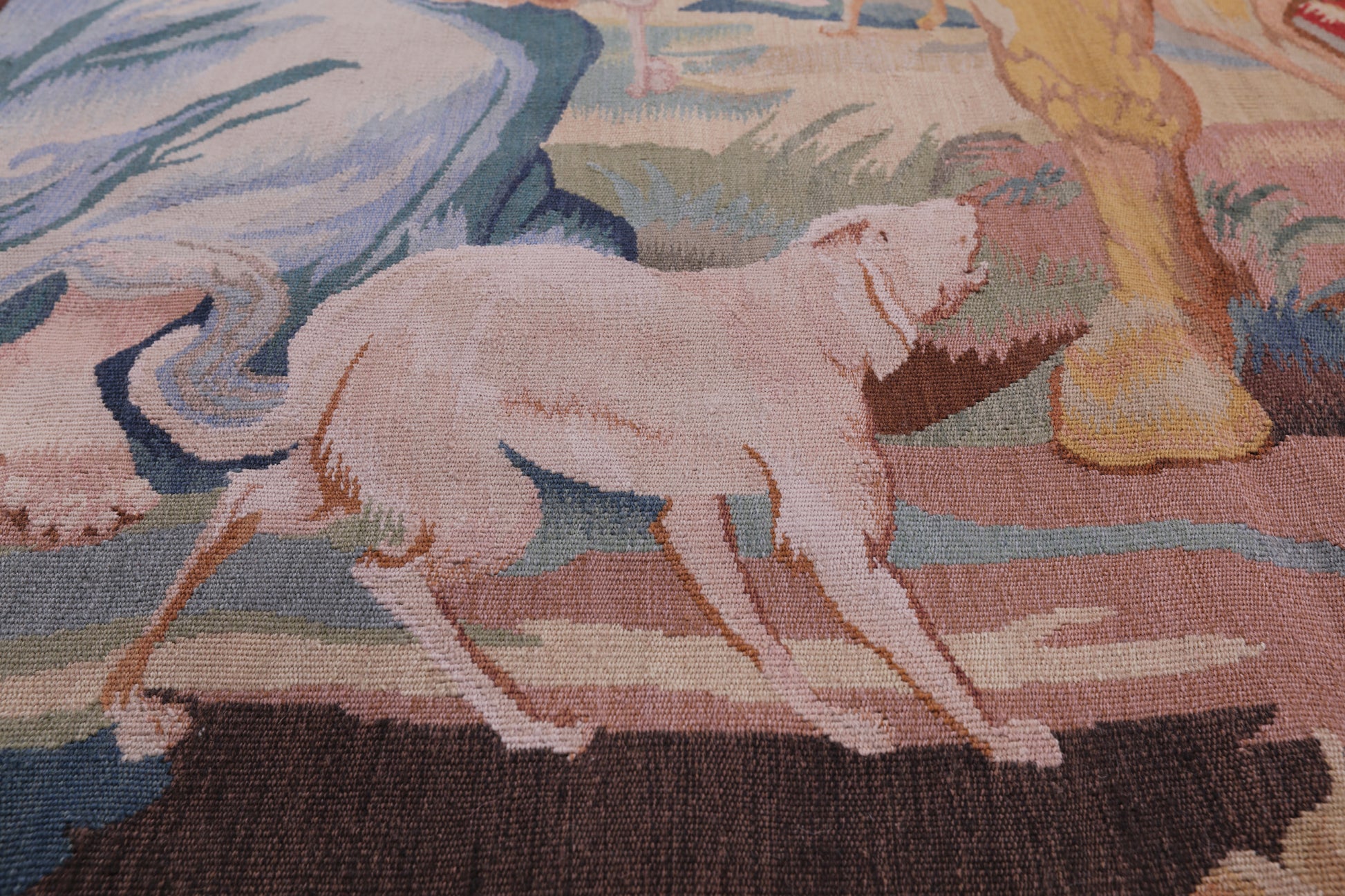 Fine Roman Scenery Tapestry Handmade Rug - 5' 6" X 8'0" - Golden Nile
