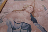 Fine Roman Scenery Tapestry Handmade Rug - 5' 6" X 8'0" - Golden Nile