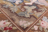 Women In The Forest Tapestry Handmade Rug - 5' 6" X 6' 6" - Golden Nile