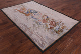 Men In The War Tapestry Handmade Rug - 5' 0" X 7' 8" - Golden Nile