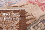 Reading Time In The Garden Tapestry Handmade Rug - 4' 1" X 8' 1" - Golden Nile