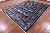 William Morris Hand Knotted Wool Rug - 8' 10" X 11' 10" - Golden Nile