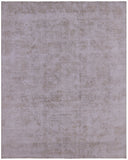 Ivory Persian Vintage White Wash Handmade Wool Rug - 9' 8" X 12' 3" - Golden Nile