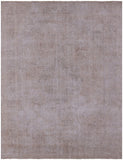 Ivory Persian Vintage White Wash Handmade Wool Rug - 9' 7" X 12' 4" - Golden Nile