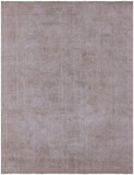 Ivory Persian Vintage White Wash Handmade Wool Rug - 9' 7" X 12' 4" - Golden Nile