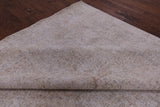 Ivory Persian Vintage White Wash Handmade Wool Rug - 9' 7" X 12' 4" - Golden Nile