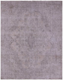 Ivory Persian Vintage White Wash Hand Knotted Wool Rug - 9' 6" X 12' 3" - Golden Nile