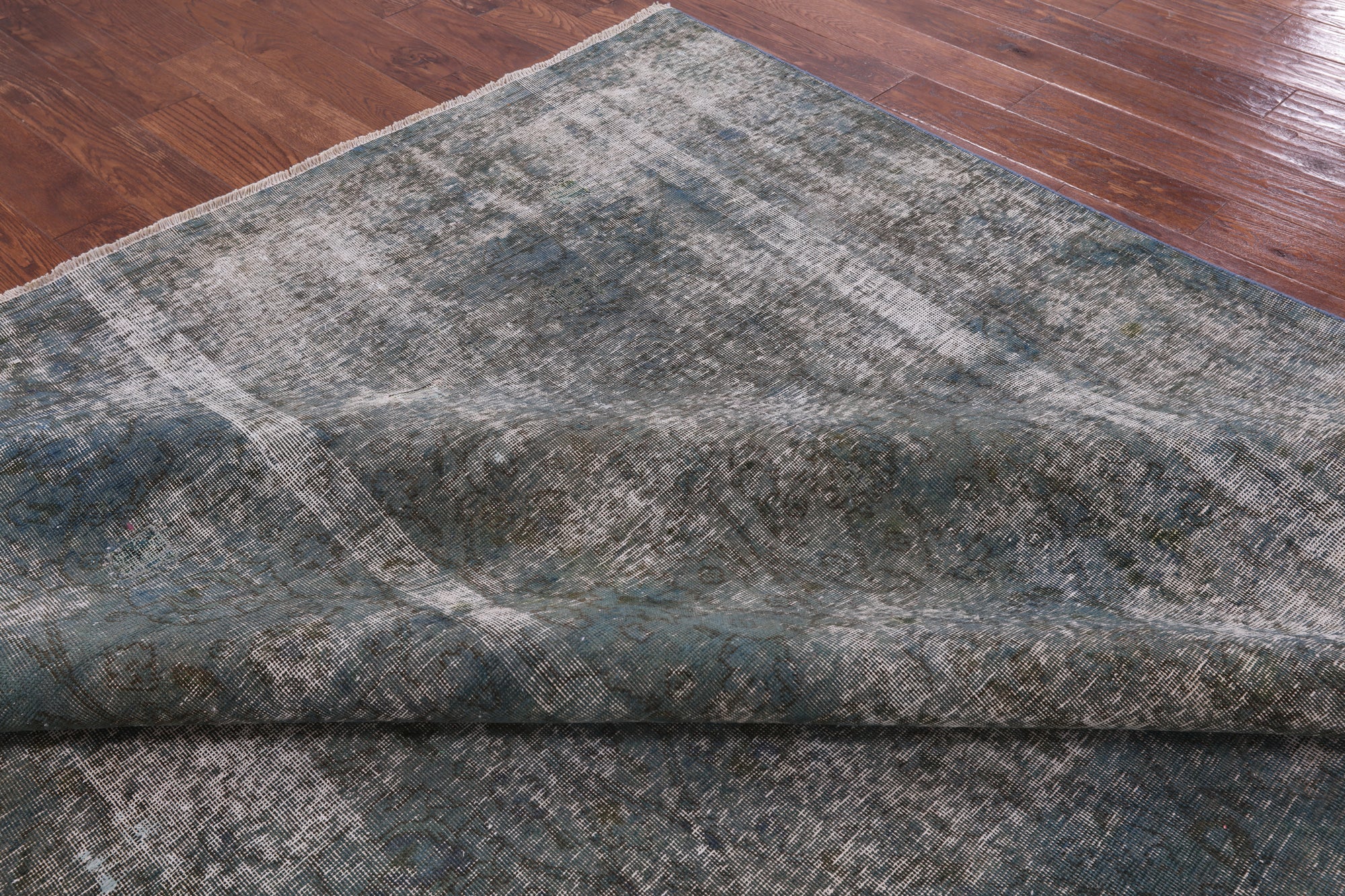 Persian Overdyed Hand Knotted Wool Rug - 9' 2" X 12' 9" - Golden Nile