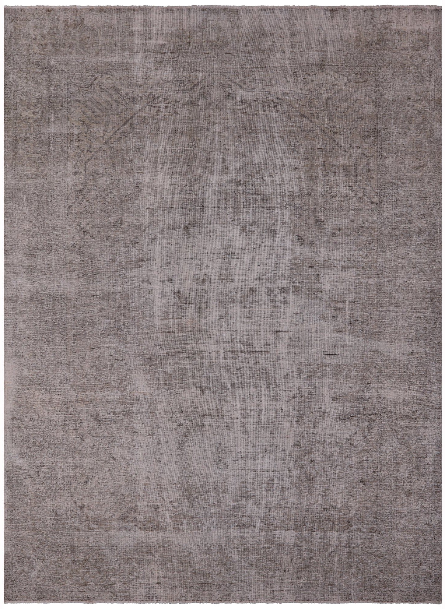 Persian Vintage White Wash Hand Knotted Wool Rug - 9' 4" X 12' 7" - Golden Nile