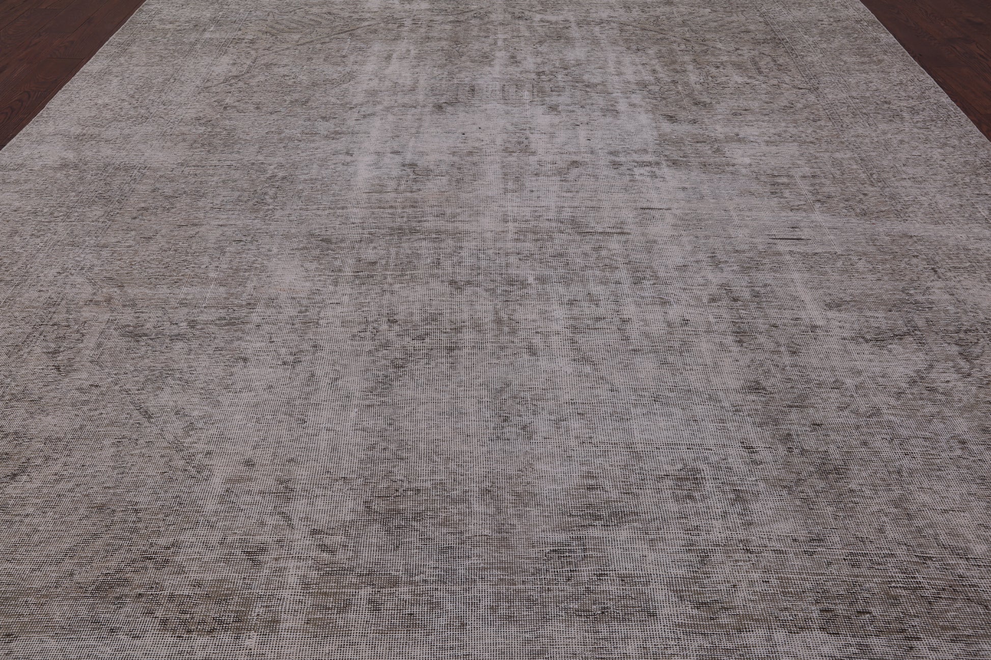Persian Vintage White Wash Hand Knotted Wool Rug - 9' 4" X 12' 7" - Golden Nile