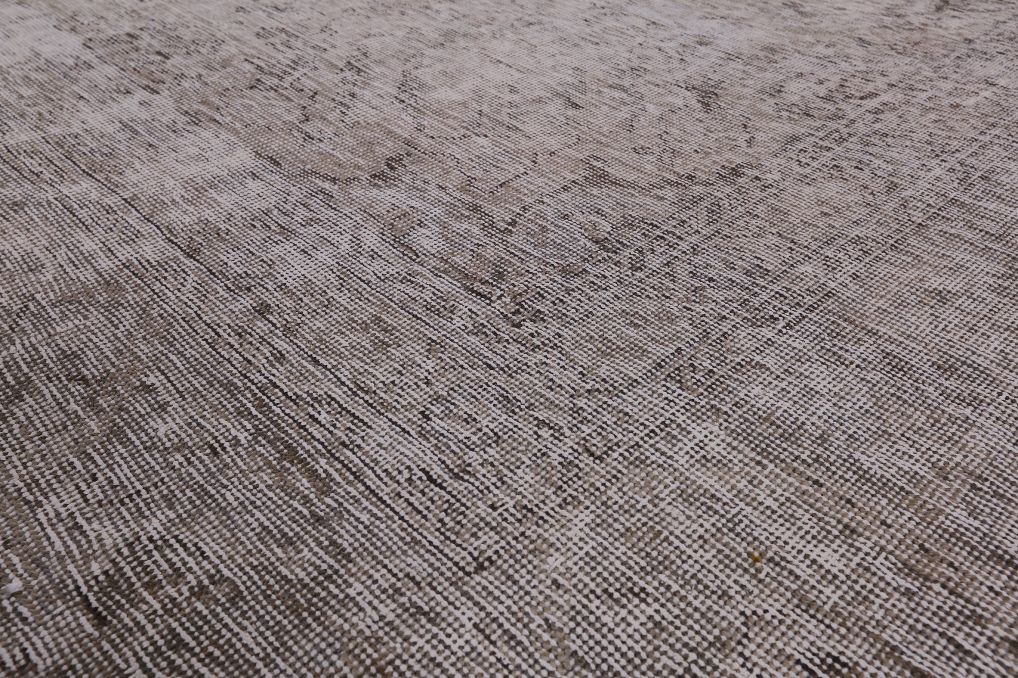 Persian Vintage White Wash Hand Knotted Wool Rug - 9' 4" X 12' 7" - Golden Nile