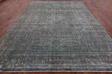 Persian Overdyed Hand Knotted Wool Rug - 9' 7" X 12' 5" - Golden Nile