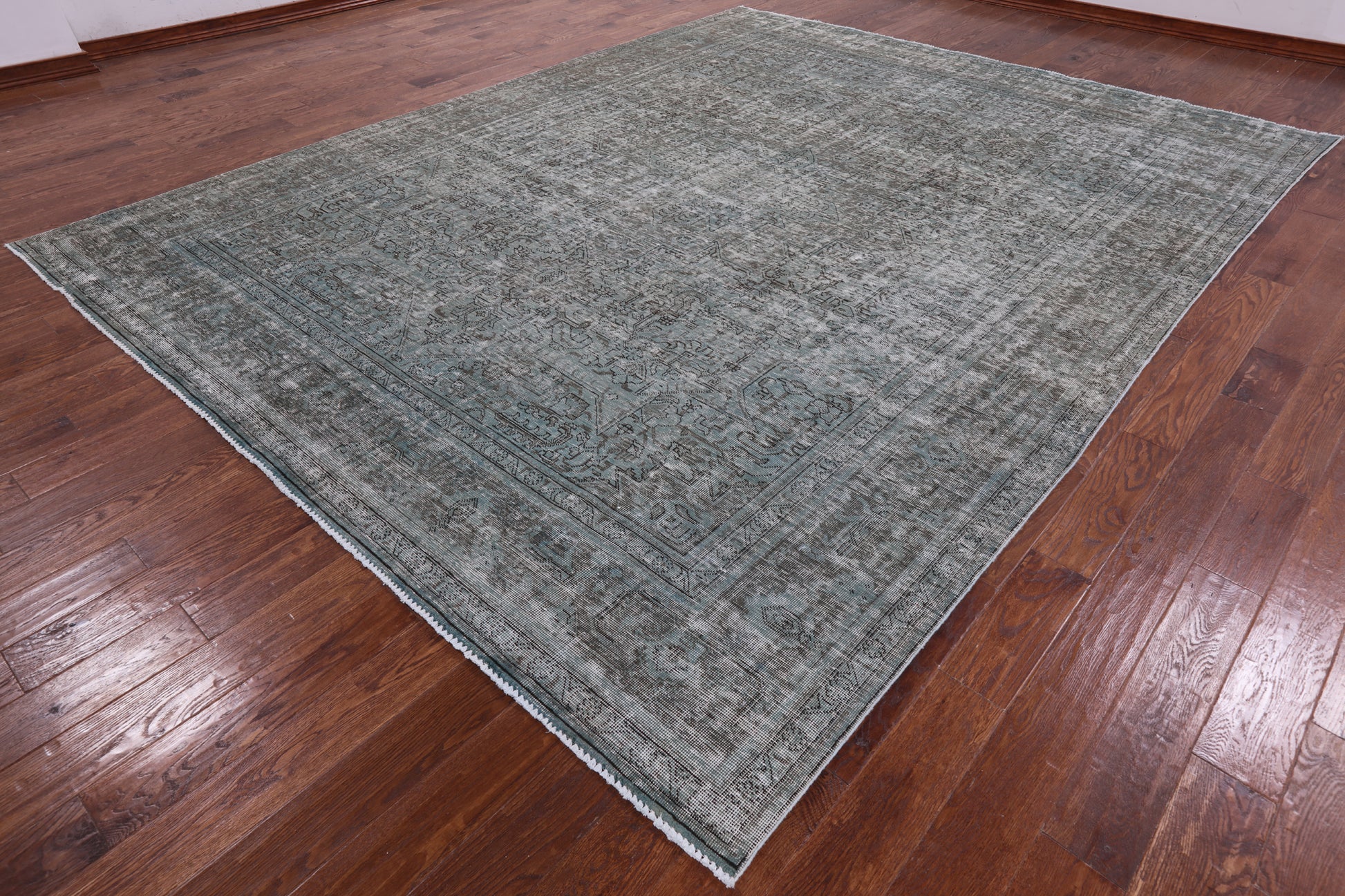 Persian Overdyed Hand Knotted Wool Rug - 9' 7" X 12' 5" - Golden Nile
