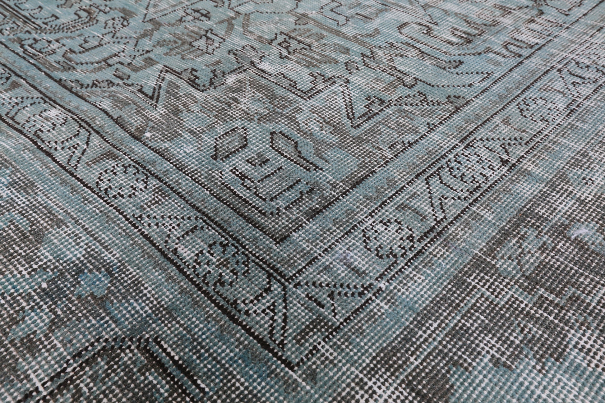 Persian Overdyed Hand Knotted Wool Rug - 9' 7" X 12' 5" - Golden Nile