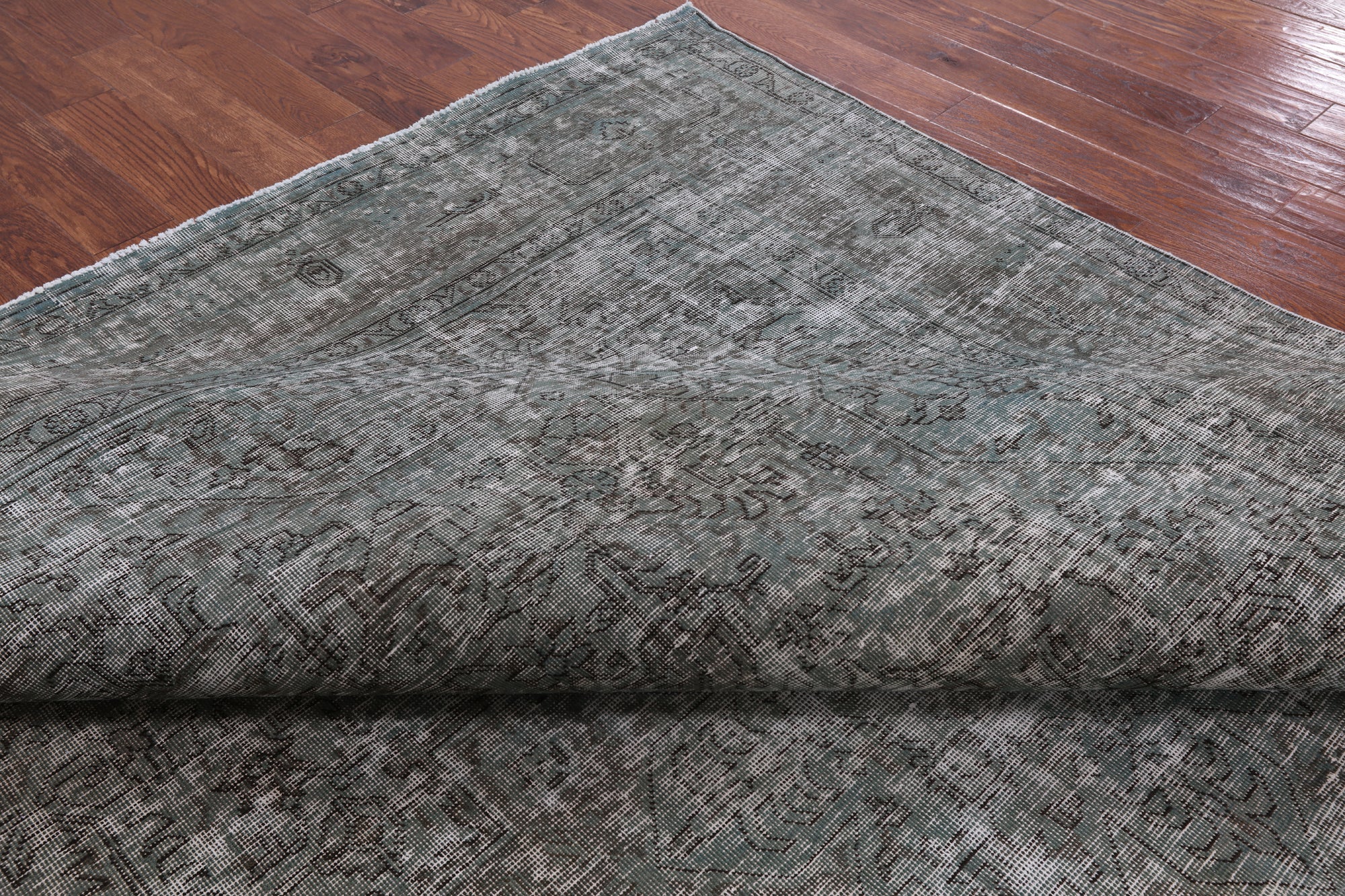 Persian Overdyed Hand Knotted Wool Rug - 9' 7" X 12' 5" - Golden Nile