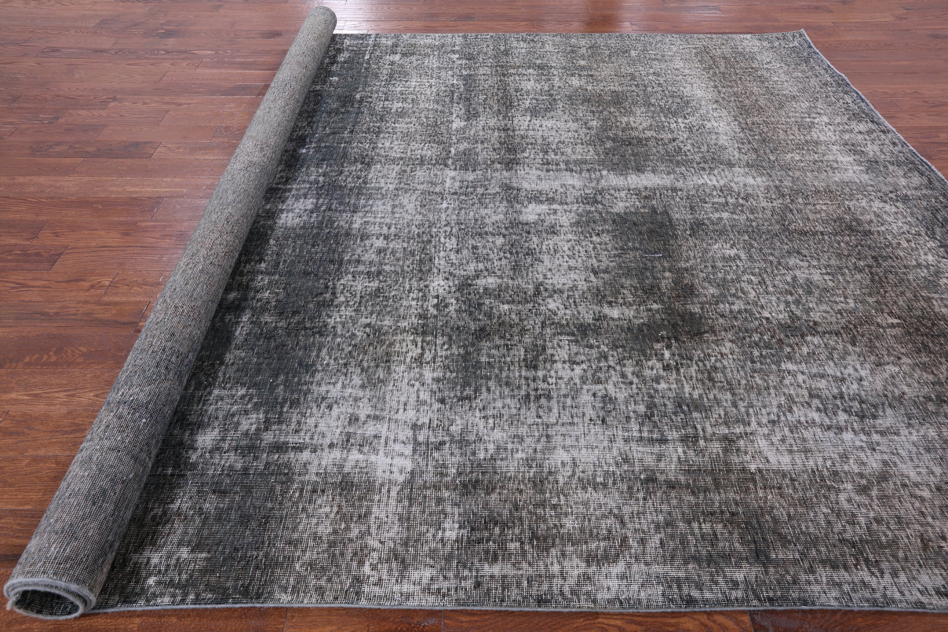 Persian Overdyed Hand Knotted Wool Rug - 9' 4" X 12' 0" - Golden Nile