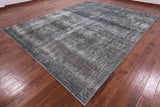 Persian Overdyed Hand Knotted Wool Rug - 9' 4" X 12' 0" - Golden Nile