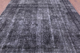 Persian Overdyed Hand Knotted Wool Rug - 8' 1" X 10' 10" - Golden Nile