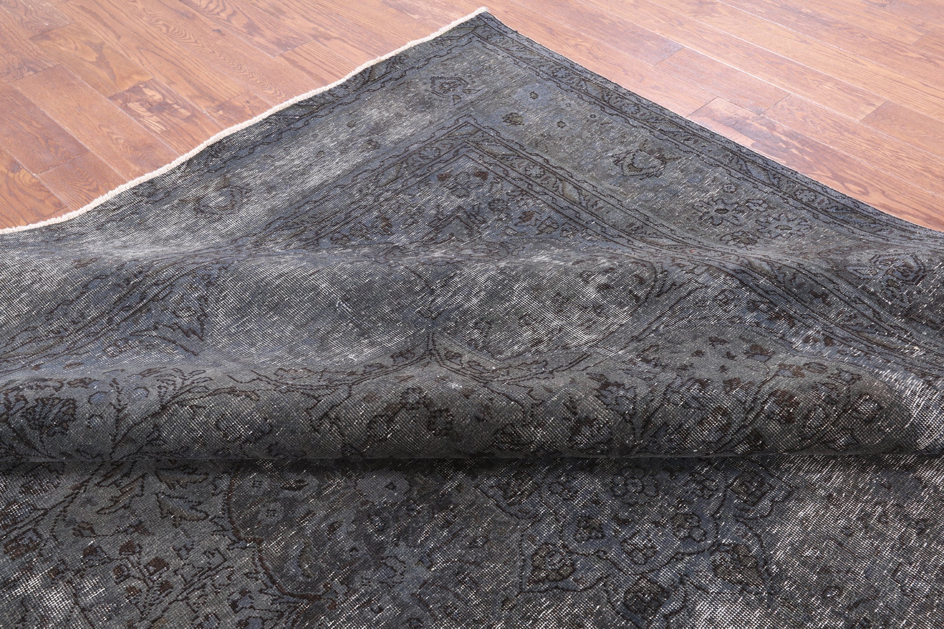 Persian Overdyed Handmade Wool Rug - 9' 8" X 12' 6" - Golden Nile