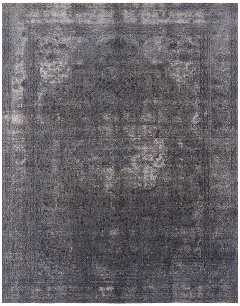 Persian Overdyed Handmade Wool Rug - 9' 8" X 12' 6" - Golden Nile