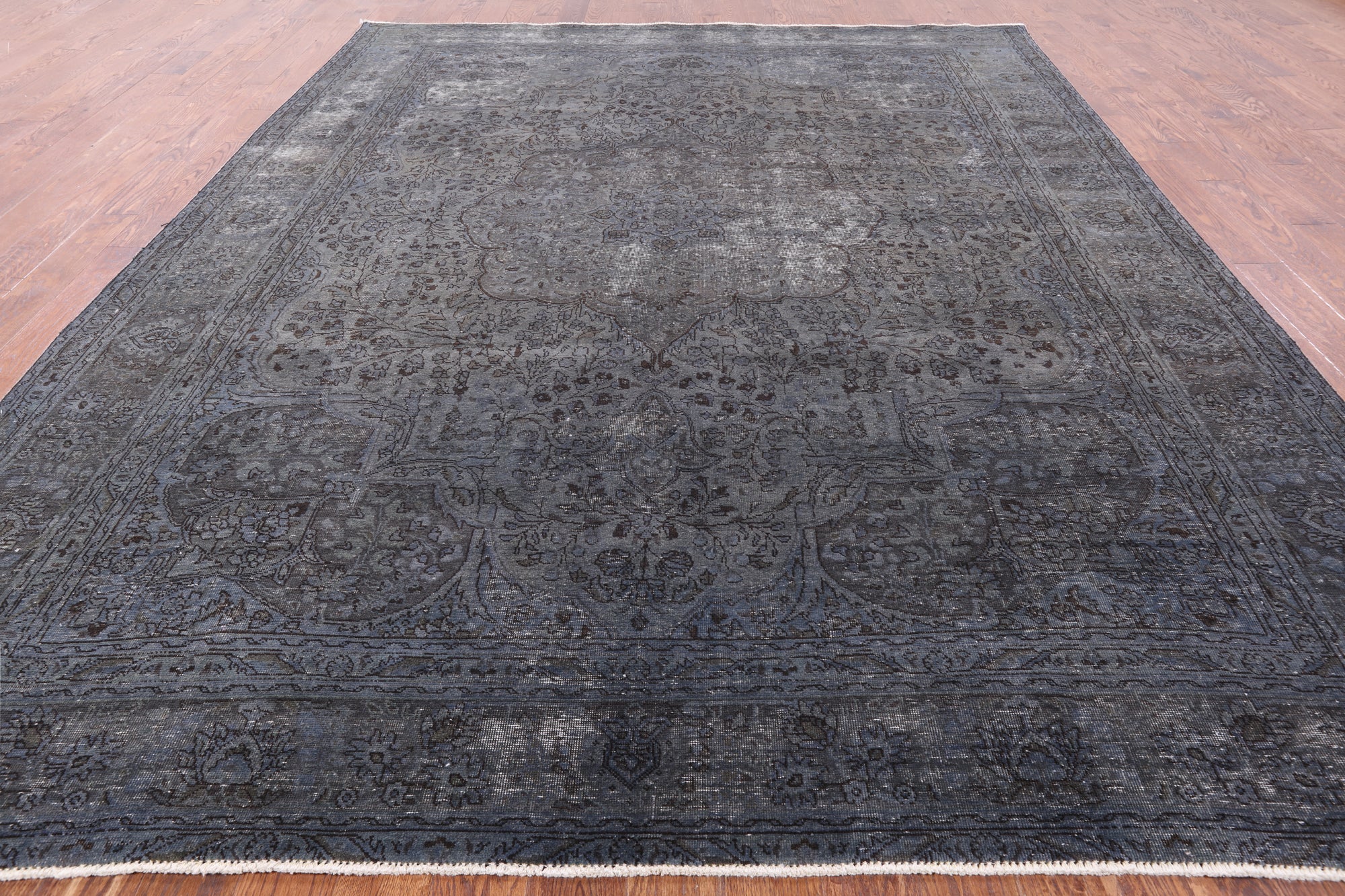 Persian Overdyed Handmade Wool Rug - 9' 8" X 12' 6" - Golden Nile