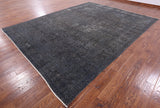 Persian Overdyed Handmade Wool Rug - 9' 8" X 12' 6" - Golden Nile