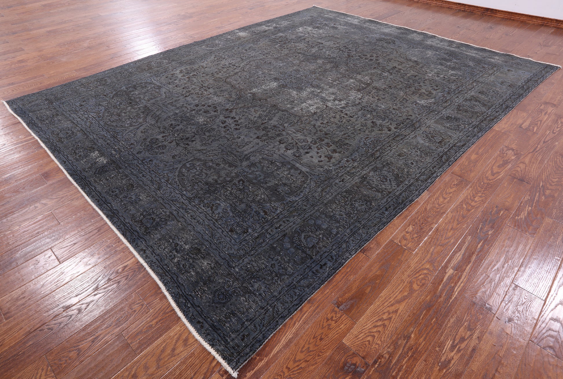 Persian Overdyed Handmade Wool Rug - 9' 8" X 12' 6" - Golden Nile