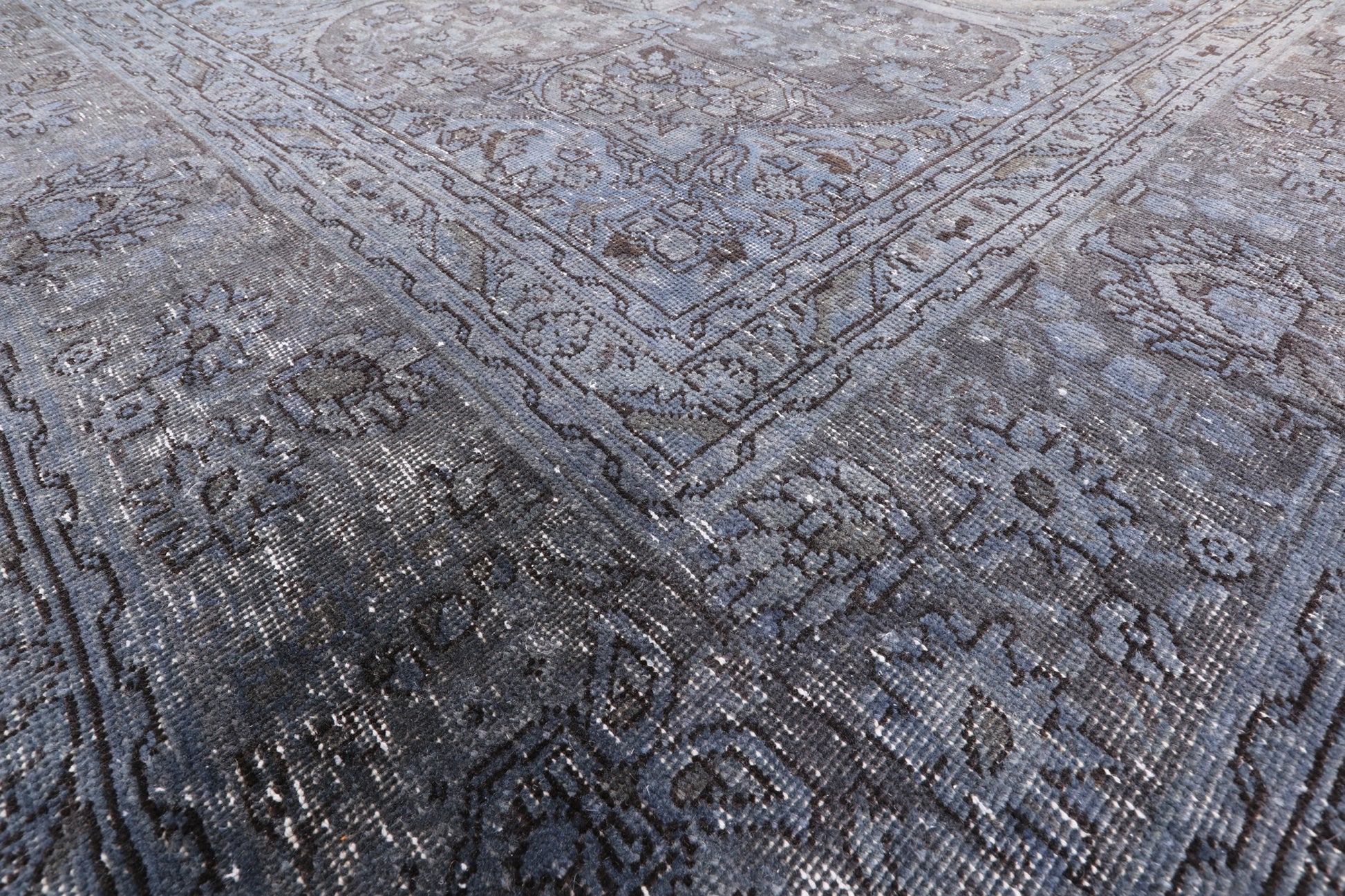 Persian Overdyed Handmade Wool Rug - 9' 8" X 12' 6" - Golden Nile