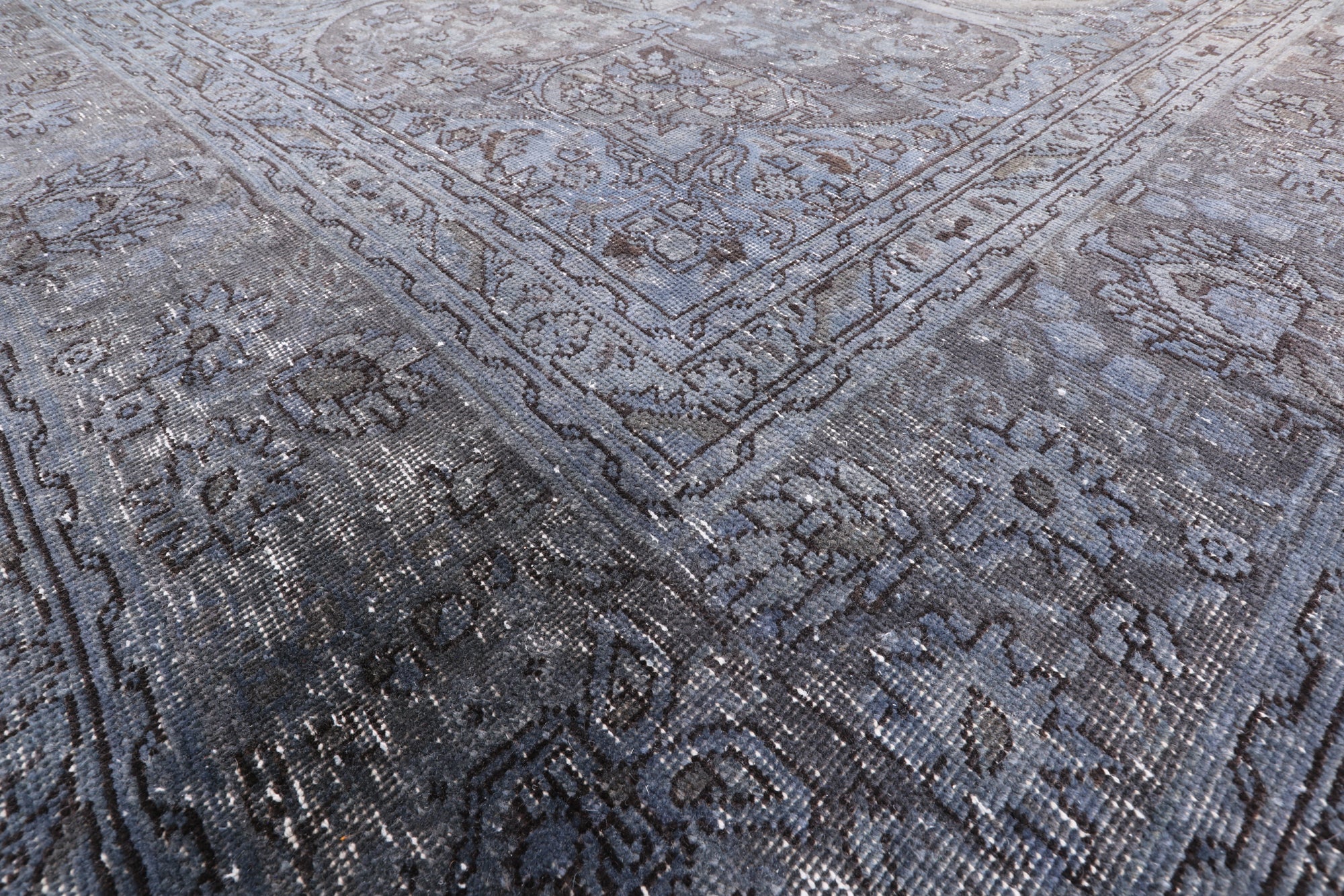 Persian Overdyed Handmade Wool Rug - 9' 8" X 12' 6" - Golden Nile
