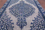 Persian Overdyed Hand Knotted Wool Rug - 9' 1" X 12' 0" - Golden Nile
