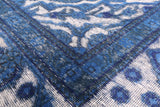 Persian Overdyed Hand Knotted Wool Rug - 9' 1" X 12' 0" - Golden Nile