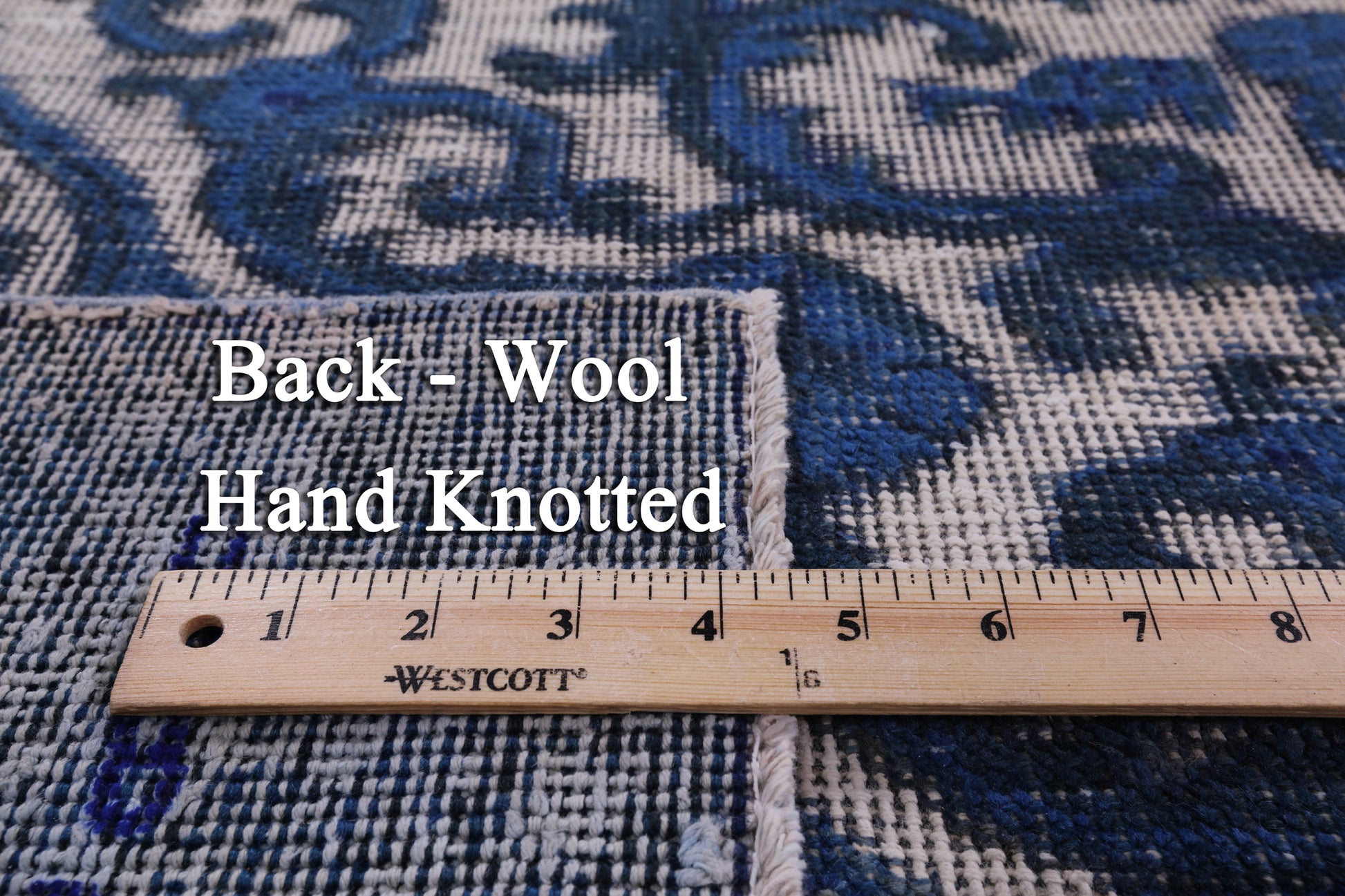 Persian Overdyed Hand Knotted Wool Rug - 9' 1" X 12' 0" - Golden Nile