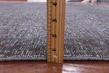 Grey Persian Overdyed Hand Knotted Wool Rug - 9' 10" X 12' 8" - Golden Nile