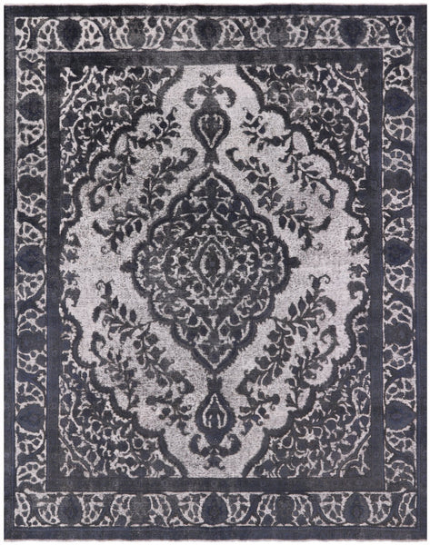 Persian Overdyed Hand Knotted Wool Rug - 9' 4" X 12' 0" - Golden Nile