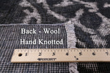 Persian Overdyed Hand Knotted Wool Rug - 9' 4" X 12' 0" - Golden Nile