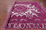 Pink Persian Overdyed Hand Knotted Wool Rug - 9' 5" X 12' 6" - Golden Nile