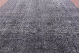 Persian Overdyed Handmade Wool Rug - 9' 8" X 12' 6" - Golden Nile