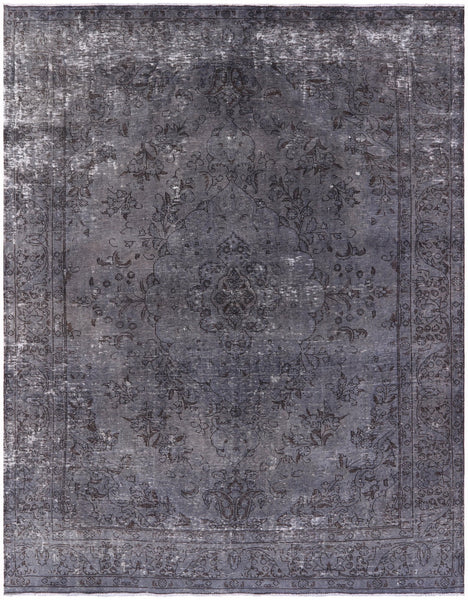 Persian Overdyed Handmade Wool Rug - 8' 3" X 10' 9" - Golden Nile