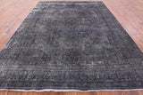 Persian Overdyed Handmade Wool Rug - 8' 3" X 10' 9" - Golden Nile
