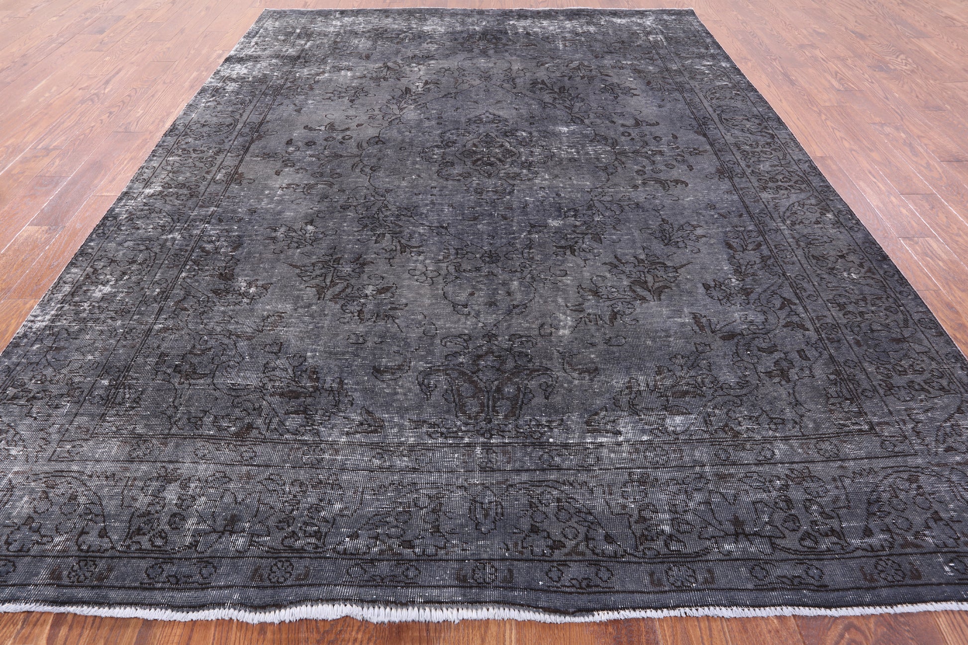 Persian Overdyed Handmade Wool Rug - 8' 3" X 10' 9" - Golden Nile