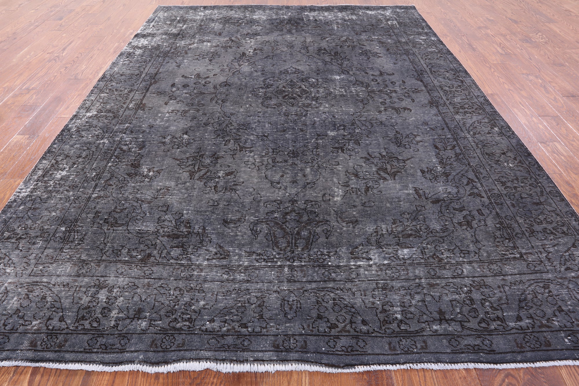 Persian Overdyed Handmade Wool Rug - 8' 3" X 10' 9" - Golden Nile