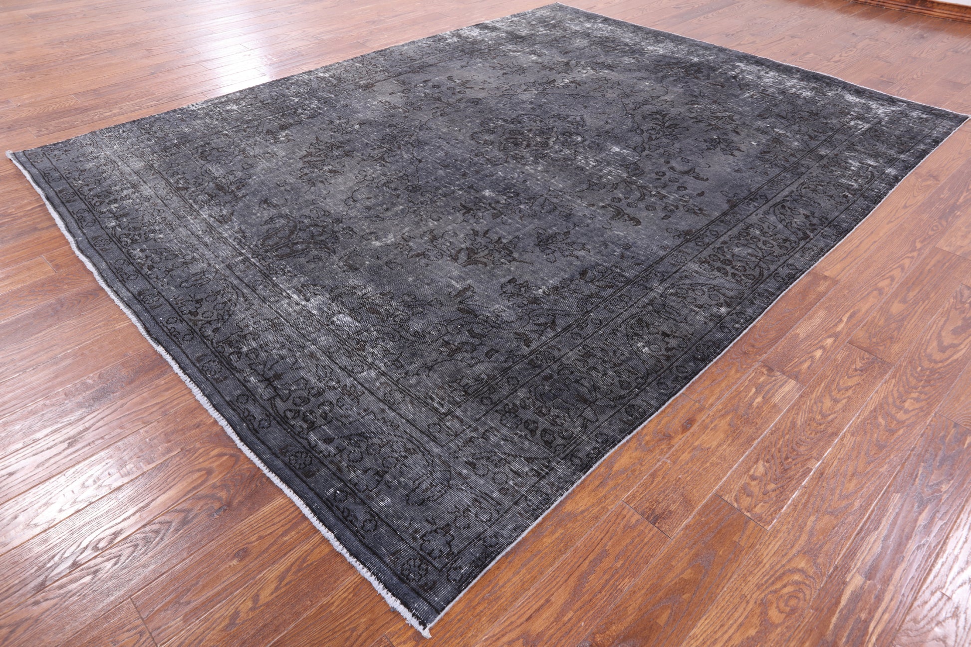 Persian Overdyed Handmade Wool Rug - 8' 3" X 10' 9" - Golden Nile